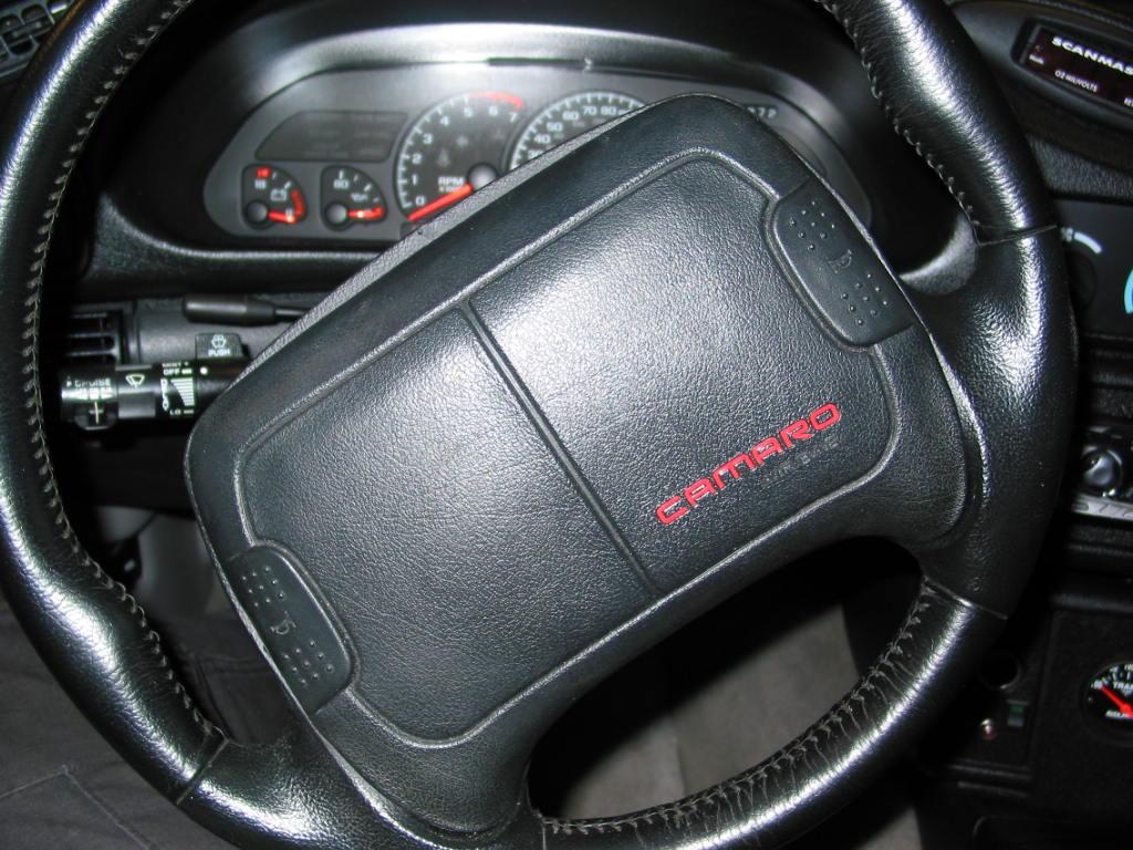 93-02 Camaro Steering Wheel Decal Inserts