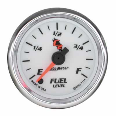 Auto Meter C2 Series Electric Fuel Level, Programmable