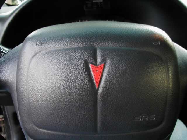 93-02 Firebird/Formula/TransAm Pontiac Steering Wheel Logo Decal