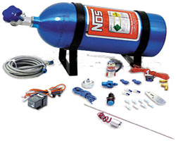 NOS Ntimidator purge kit w/ blue LED & 5lb bottle