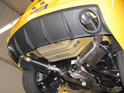 2010 Camaro V8 SLP Axle-Back "PowerFlo" Exhaust w/ 4" Tips