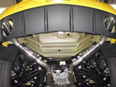 2010 Camaro V8 SLP Axle-Back "Loud Mouth II" Exhaust w/ 4" Tips