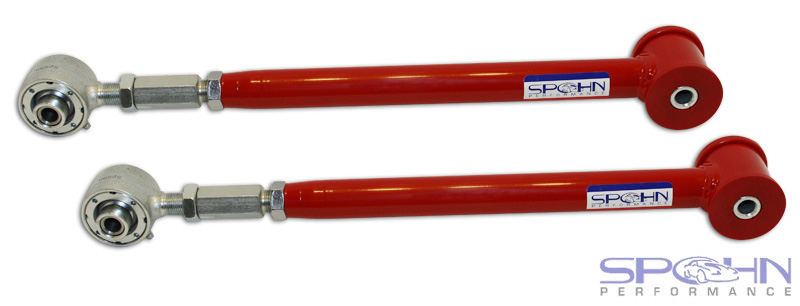 82-02 Fbody Spohn Performance Rear LCA's Tubular Adj. w/Del-Sphere Pivot Joint/Poly Combo