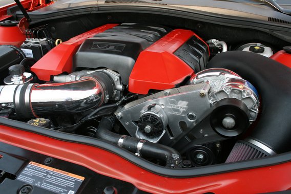 2010+ Camaro SS 6.2L V8 Vortech V-3 Si-Trim Supercharger Kit (Satin Finish)