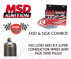 98-02 LS1 MSD/NGK Spark Plugs & Wires Combo