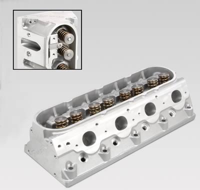 LS1 Trick Flow Specialities 215 CNC Ported Aluminum Heads 64CC Chambers (Assembled)