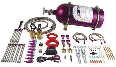 LS1/LS6 ZEX Direct Port Wet Nitrous System (75-300hp) w/ 10lb Purple Bottle