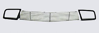 2010+ Camaro SS Street Scene Lower Valance/Bumper Grille (Polished) w/Painted Ducts