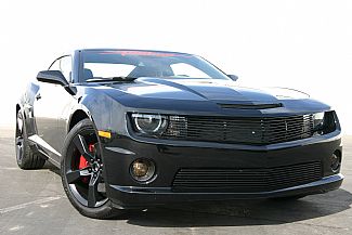 2010+ Camaro Street Scene Main Grille Cut Out/Full Replacement Style (Black Powder Coat)