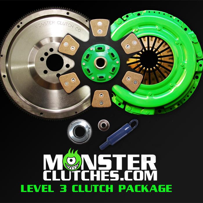Monster Clutch Level 3 Clutch LSX Engine 12" Package - 2010+ Camaro (700hp/tq)
