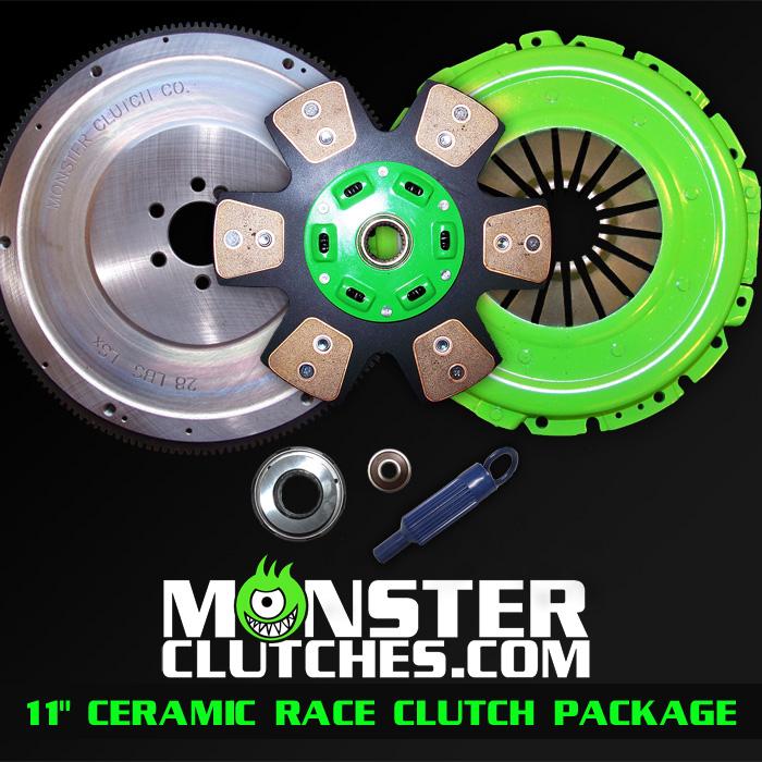 Monster Clutch LSX Engine 11" Iron Race Package - 2010+ Camaro (900hp/tq)