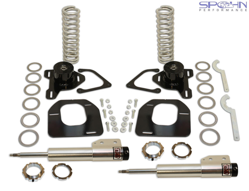 82-92 Fbody Spohn Performance Pro-Touring Adjustable Front Coil Over System w/QA1 Struts