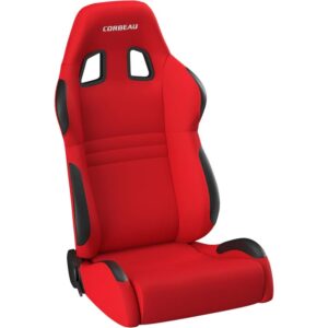 Corbeau A4 Seats - Red Cloth