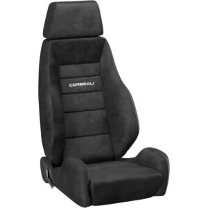 Corbeau GTS II Seats - Black Microsuede