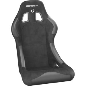 Corbeau Forza Seats - Black Microsuede