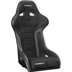 Corbeau FX1 Pro Seats - Black Microsuede