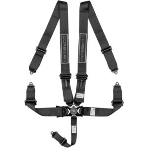 Corbeau 5-Point Camlock 3" Harness Belts - Black