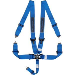 Corbeau 5-Point Camlock 3" Harness Belts - Blue