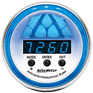 Auto Meter C2 Series 2 1/16" Digital Pro Shift Systems Shift Light Gauge - Level 1