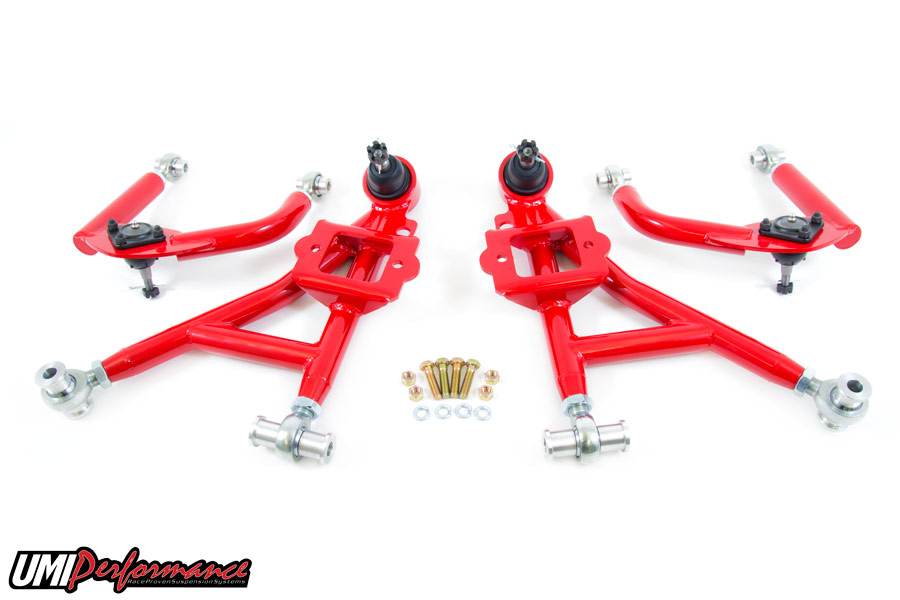 93-02 Fbody UMI Performance Front Lower and Upper Control Arms(Drag Kit)