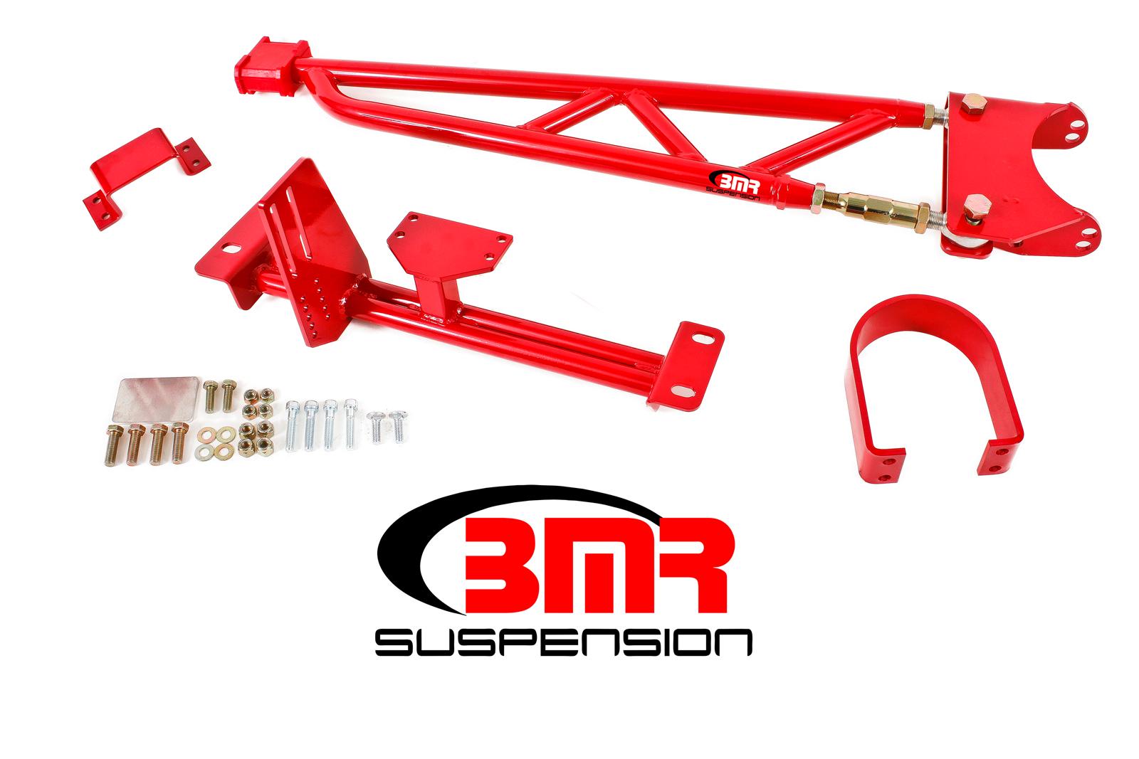 93-02 Fbody BMR Suspension Tunnel Mount Torque Arm w/Driveshaft Safety Loop  - For Stock Exhaust