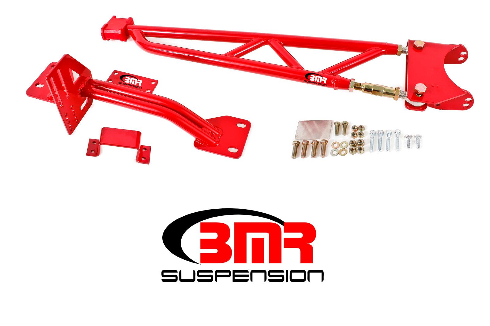 93-02 Fbody BMR Suspension Tunnel Mount Torque Arm w/o Driveshaft Safety Loop - For Long Tube Headers