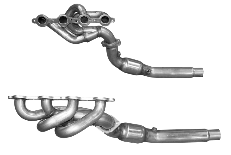 2014-2015 Camaro Z28 American Racing Headers 1 7/8" x 3" Long Tube Headers w/3" Catted Short Connection Pipes