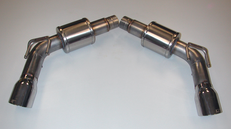 2010-13 Camaro SS Lingenfelter Axle Back Stainless Exhaust 4.0 Polished Tips