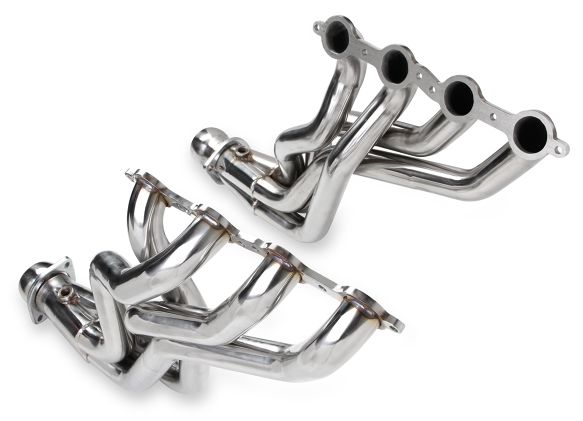 2010-2015 Camaro SS 6.2L V8 Flowtech 1 7/8" Stainless Steel Long Tube Headers - Polished