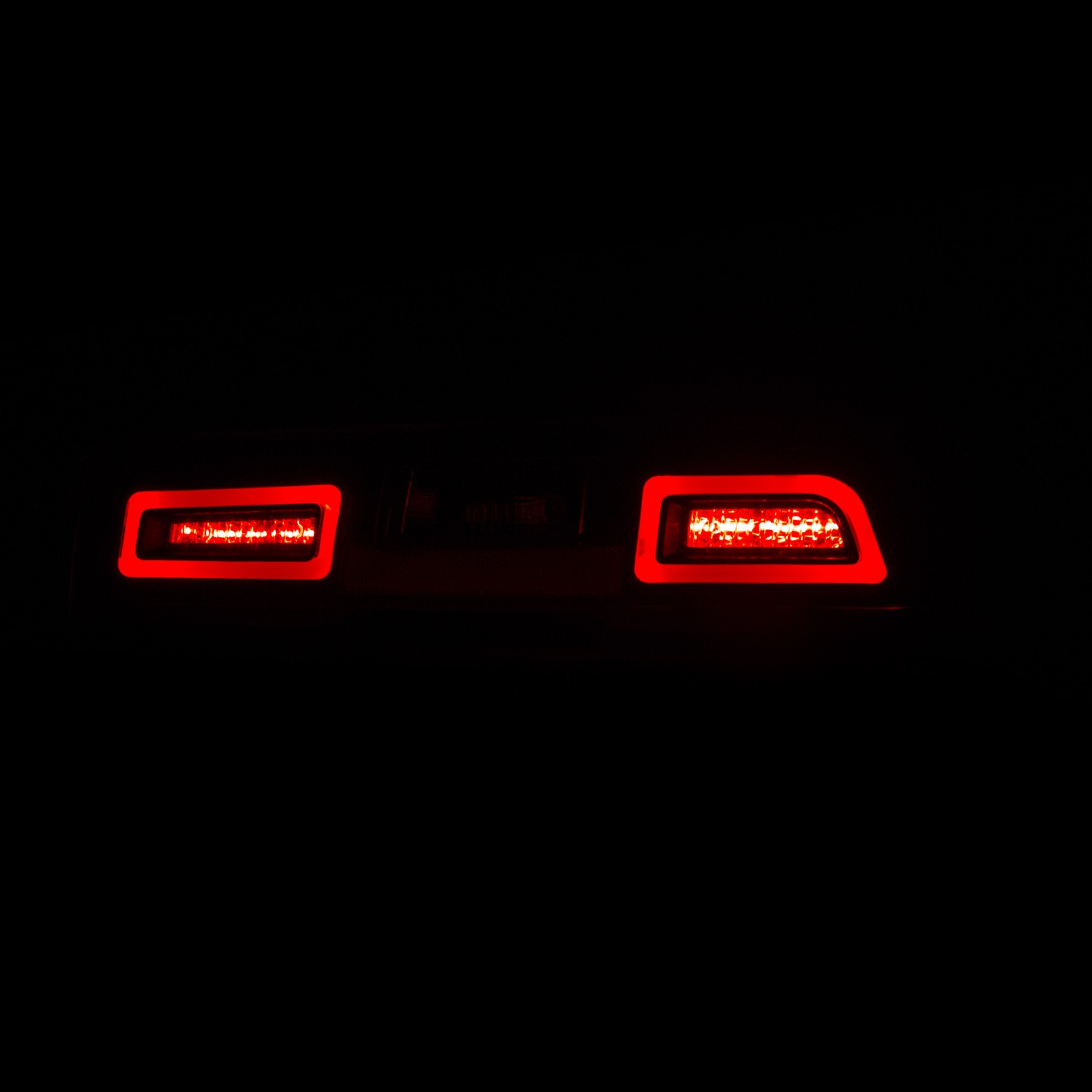 2014-2015 Camaro ANZO LED Tail Lights w/Clear Lens & Black Housing