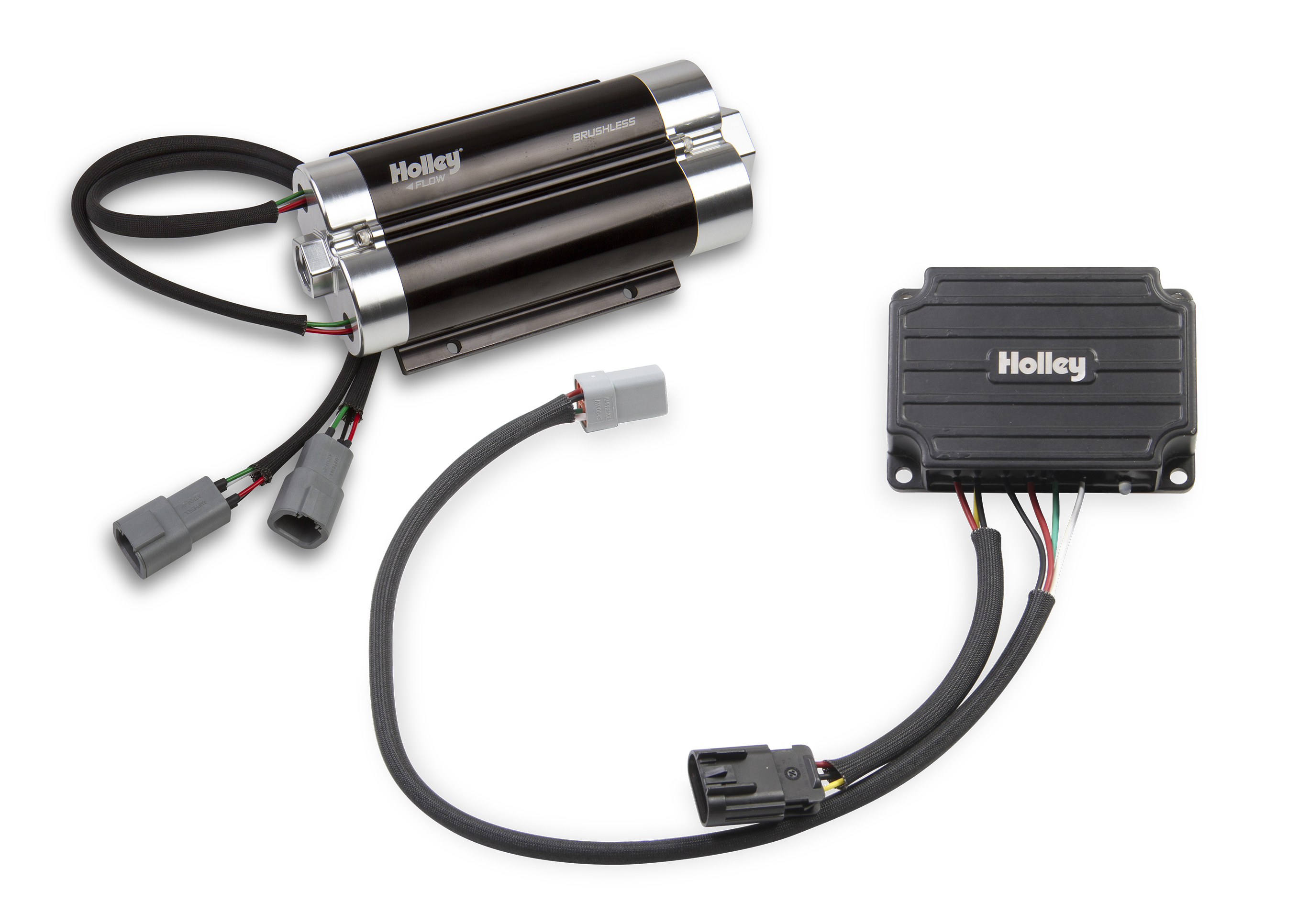 Holley Dominator Brushless Fuel Pump w/Controller - Single 16AN Inlet