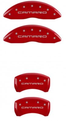 98-02 Camaro Red Camaro MGP Caliper Covers