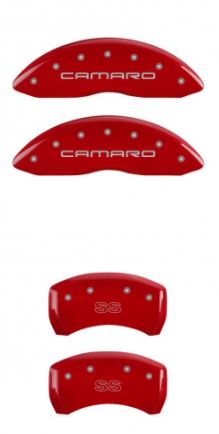 98-02 Camaro Red Camaro/SS MGP Caliper Covers