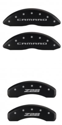2010-2015 Camaro Matte Black Camaro/Z28 MGP Caliper Covers