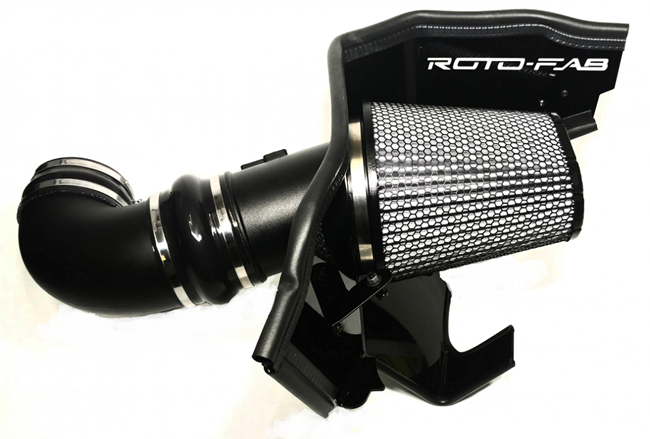 2016+ Camaro SS Rotofab Cold Air Intake - w/Dry Filter - For Magnuson & Whipple Superchargers