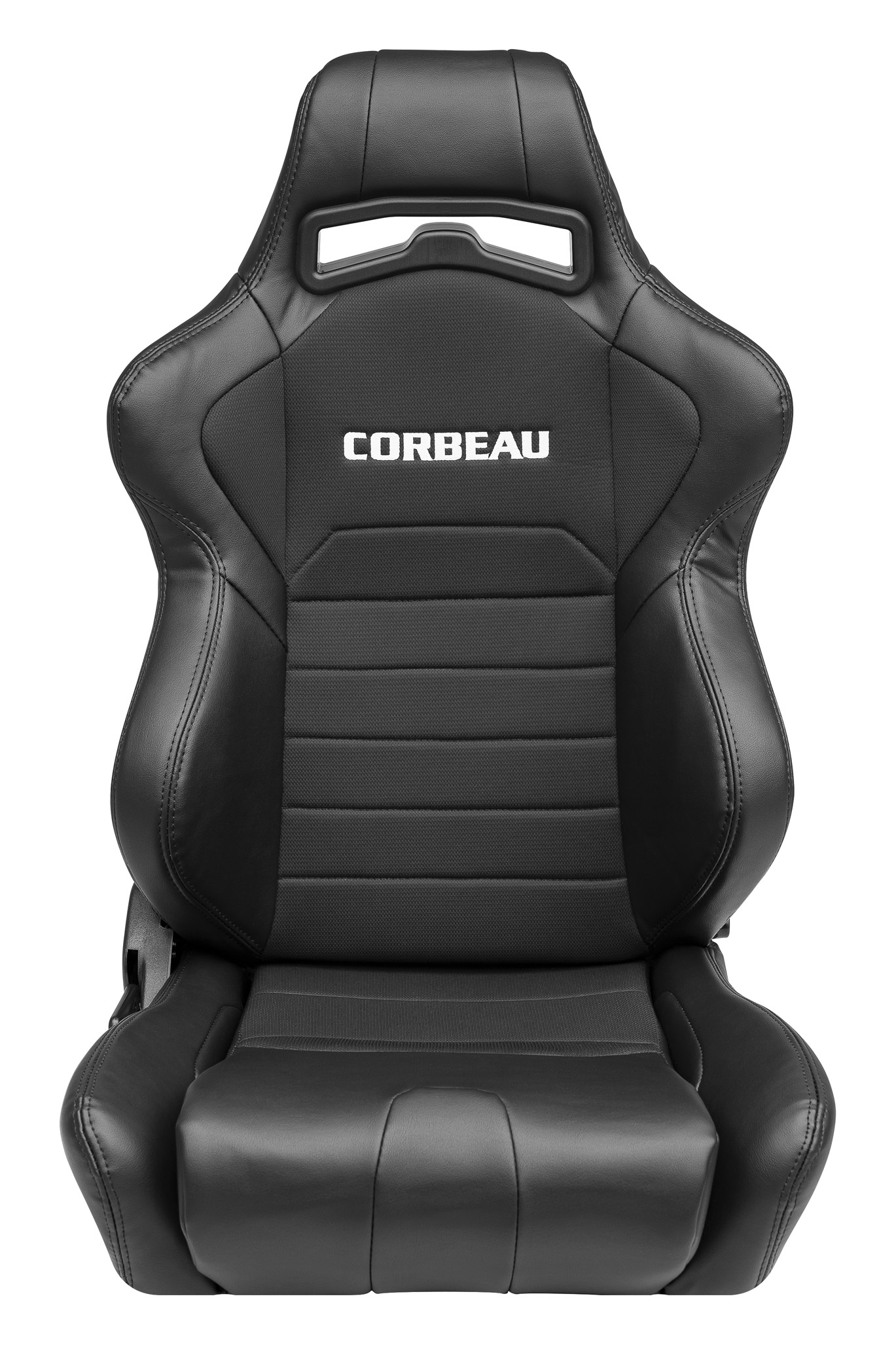 Corbeau LG1 Seats - Black Cloth