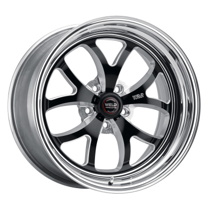 Weld Racing RT-S S76 Forged Aluminum Black Anodized Wheels - 15x10" w/7.5" Back Spacing