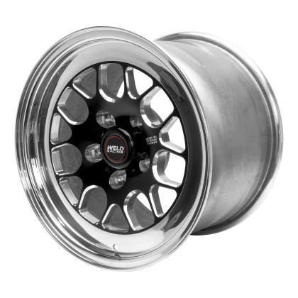 Weld Racing RT-S S77 Forged Aluminum Black Anodized Wheels - 15x10" w/7.5" Back Spacing