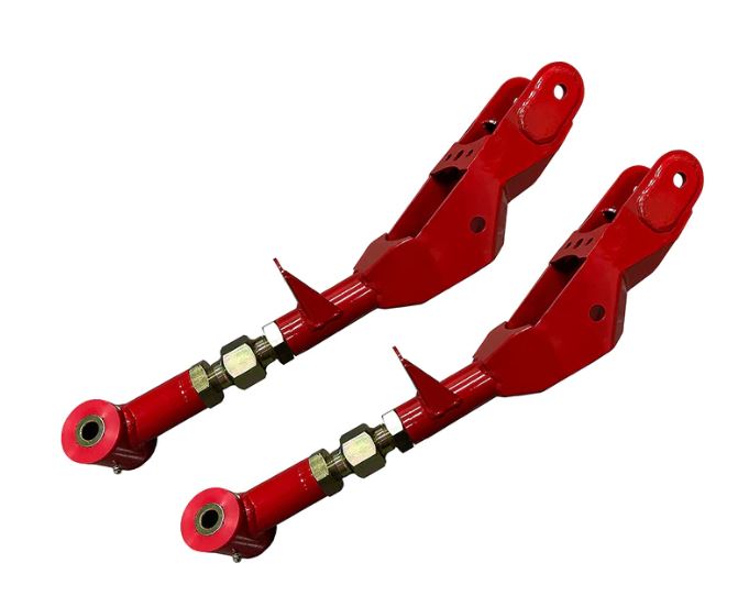 2010-2015 Camaro Speed Engineering Adjustable Rear Lower Control Arms - Red