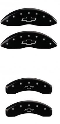 2010-2015 Camaro Black Bowtie MGP Caliper Covers