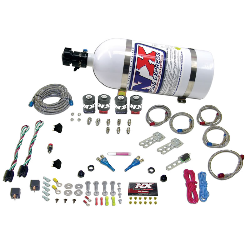 Nitrous Express GM EFI Dual Stage 50-150HP X 2 System - No Bottle