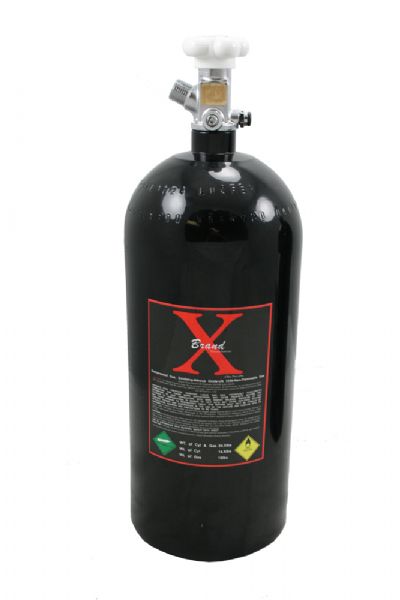 Brand X 10lb Nitrous Bottle & High Flow Valve