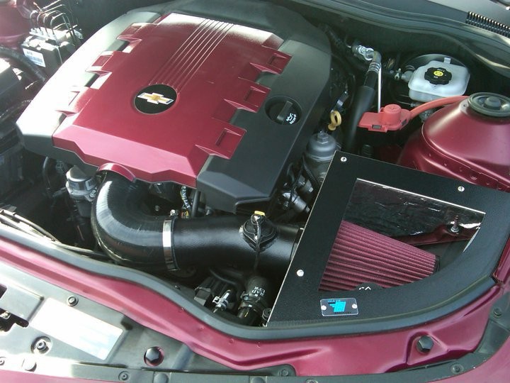 2010+ Camaro 3.6L V6 Cold Air Inductions Cold Air Intake - Black Powdercoat Finish