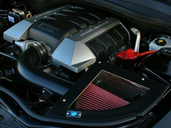 2010+ Camaro SS LS3 6.2L Cold Air Inductions Cold Air Intake - Black Powdercoat Finish