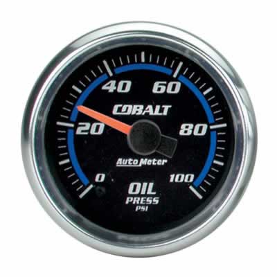Auto Meter Cobalt Electric Oil Pressure 0-100 PSI