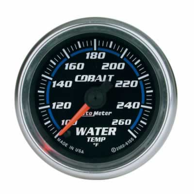 Auto Meter Cobalt Electric Water Temp. 100?-260?F