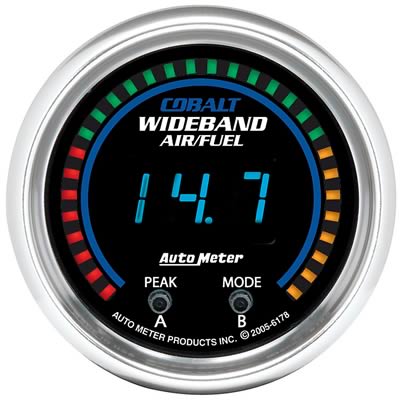 Auto Meter Cobalt Series 2 1/16" Digital Wideband Air/Fuel Ratio