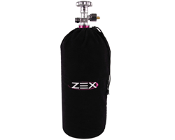 ZEX Black Velvet Bottle Bag