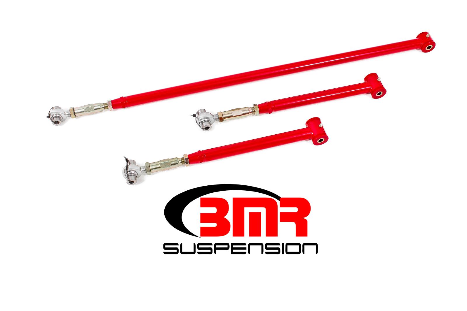 82-02 Fbody BMR Suspension On Car Adjustable Rear Suspension Kit - Poly/Rod End