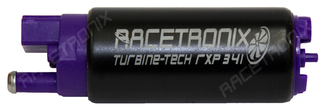 Racetronix High Pressure/Volume 340L/Hr Fuel Pump - 11mm Offset Inlet Design
